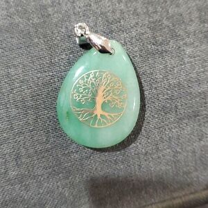 Synthetic Jade pendant